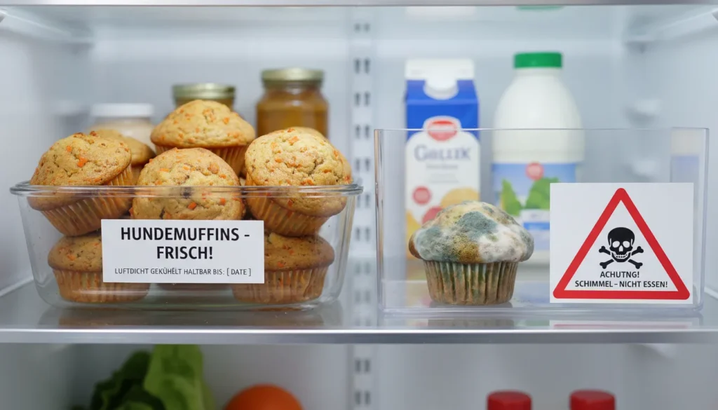 Hundemuffins backen und richtig lagern – Schimmel vermeiden